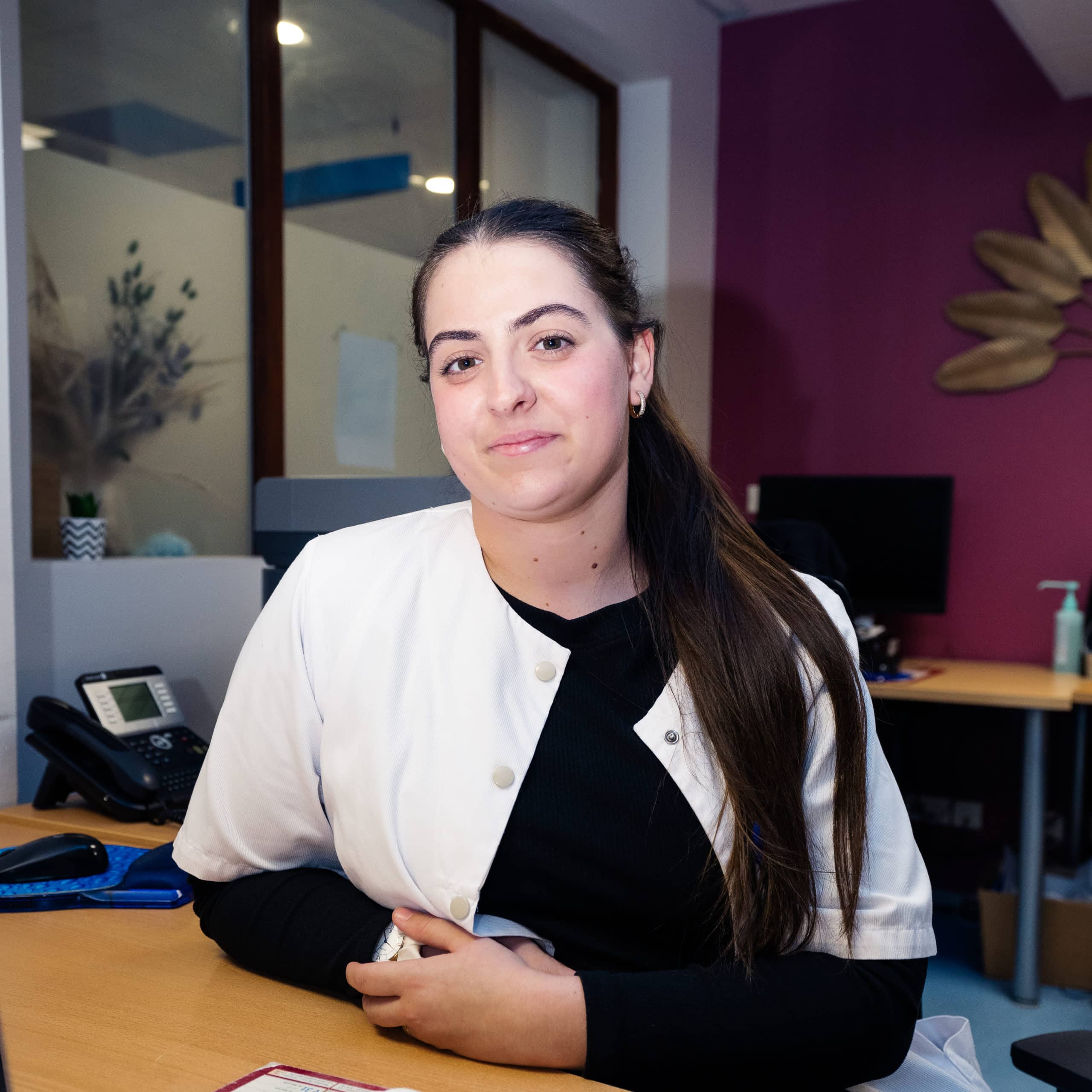 Axelle : secrétaire médical au centre de radiothérapie à Angoulême